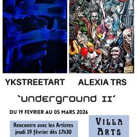 Underground II - Ykstreetart et Alexia Trs