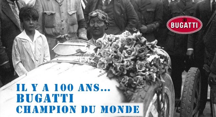 Conférence : "Il y a 100 ans..., Bugatti champion du monde"
