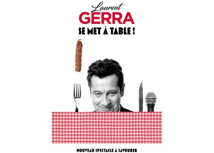 Laurent Gerra se met à table