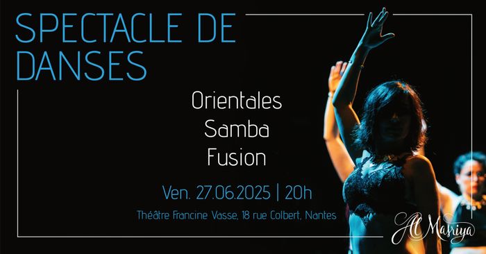 Spectacle de danses orientales, fusion et samba 2025