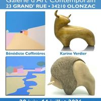 Exposition de Karine Verdier et Bénédicte Coffinières