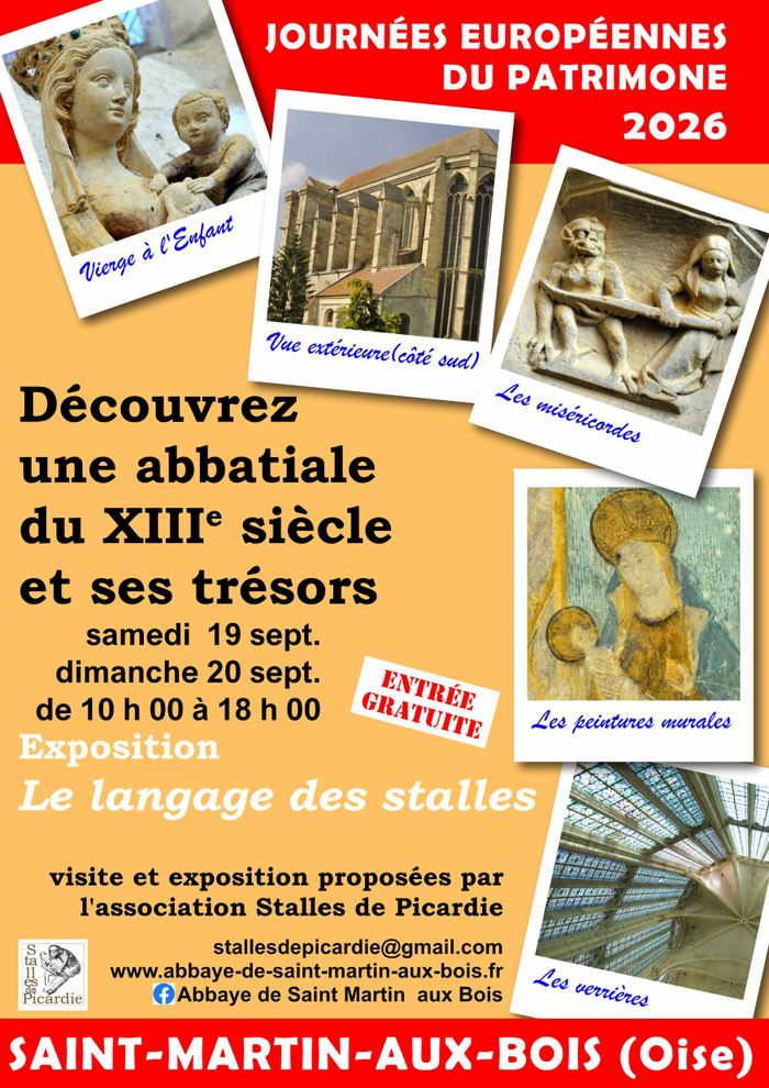 Visite abbatiale à Saint-martin-aux-bois — du 19 septembre au 20 septembre 2026
