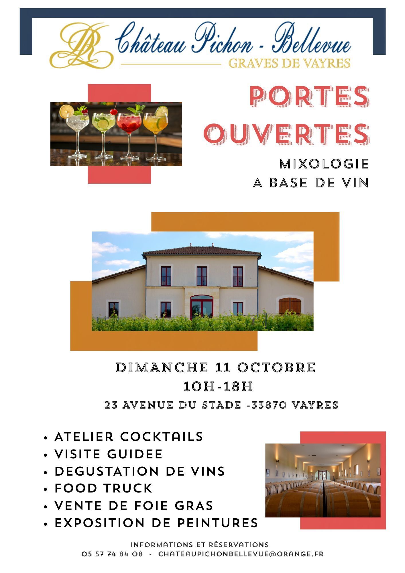 Journée Portes Ouvertes au Château Pichon Bellevue