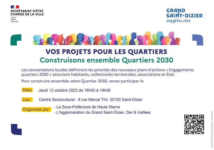 Construisons ensemble Quartiers 2030