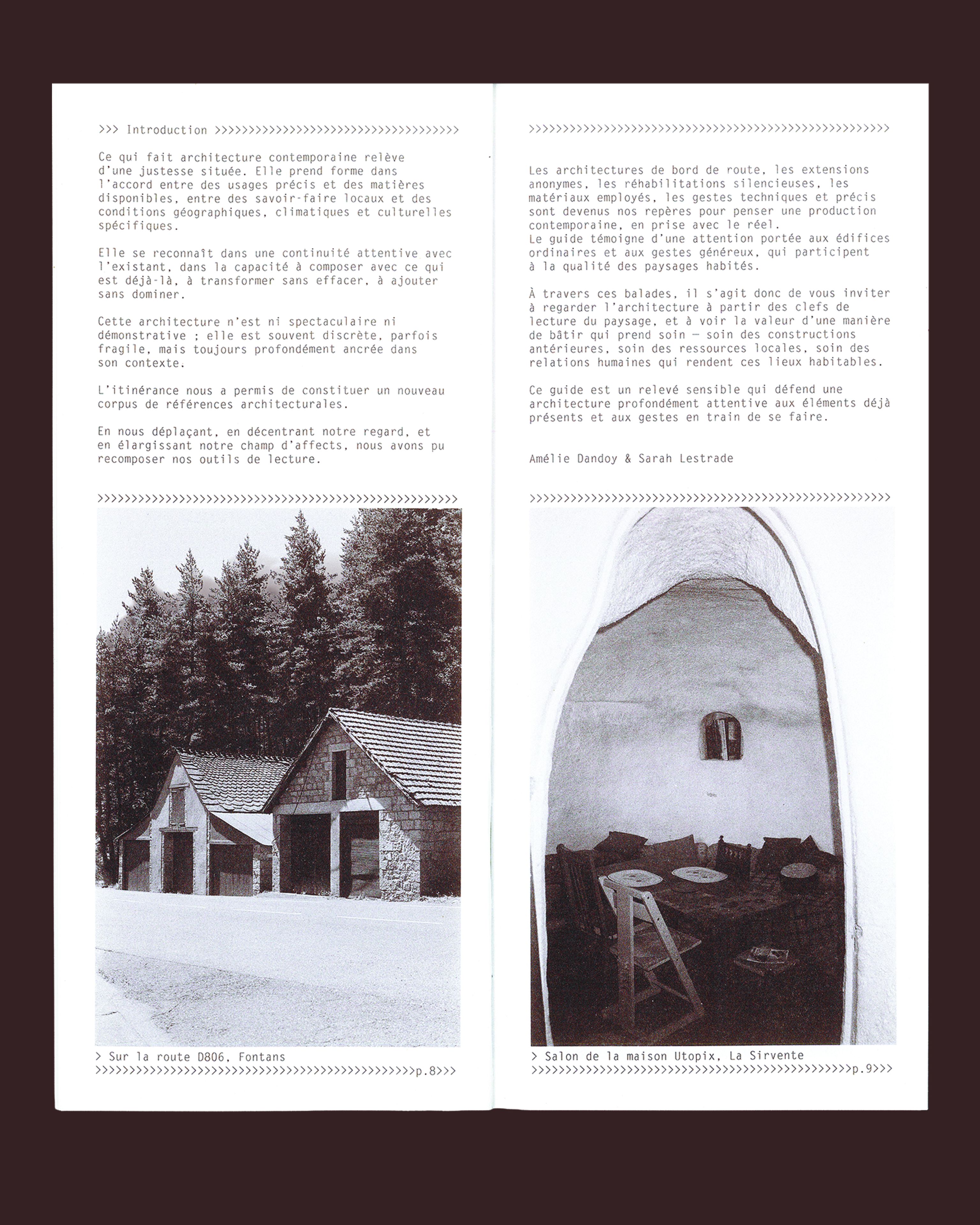 Lancement du guide de balades d'architecture moderne et contemporaine en Lozère