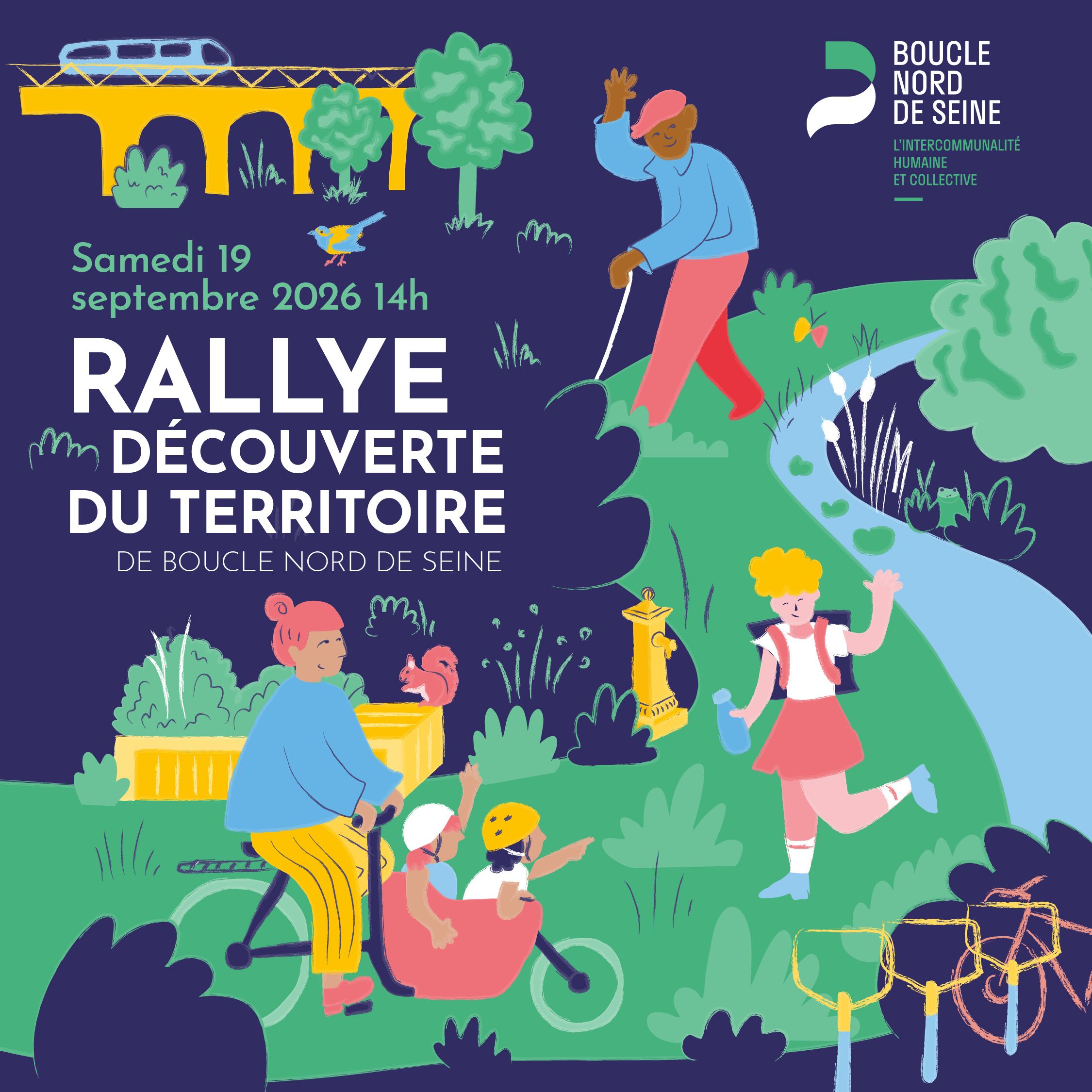Rallye découverte du territoire de Boucle Nord de Seine