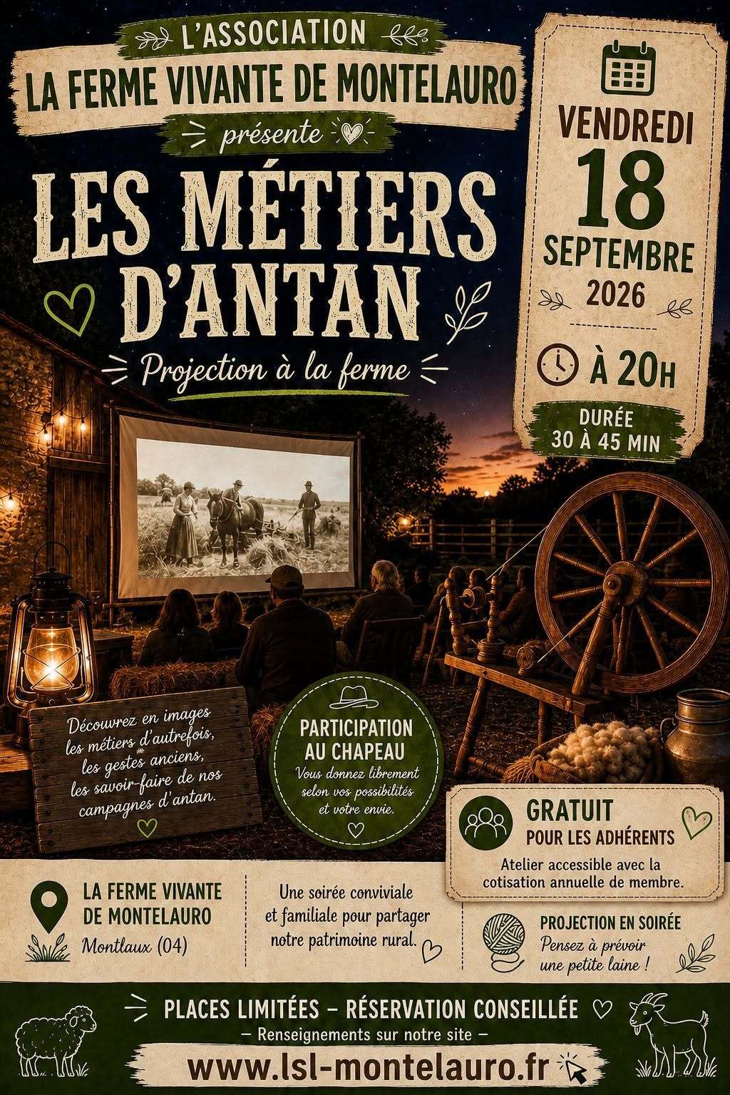 les métiers d'antan