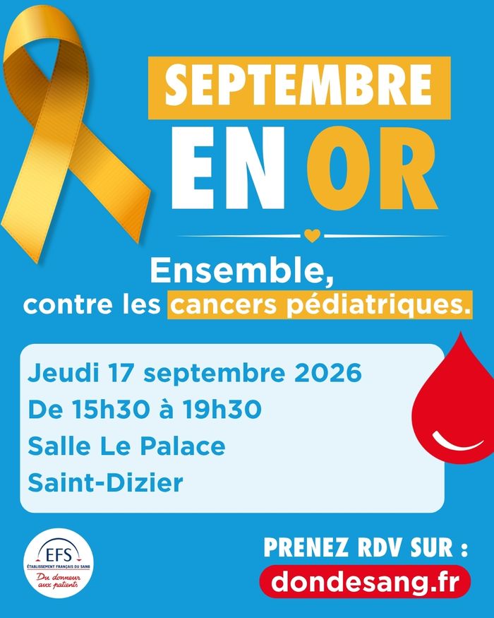 Collecte de sang à Saint-Dizier