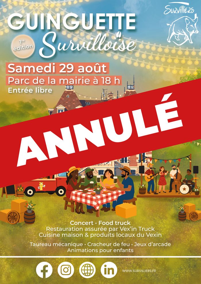 ANNULATION DE LA GUINGUETTE SURVILLOISE