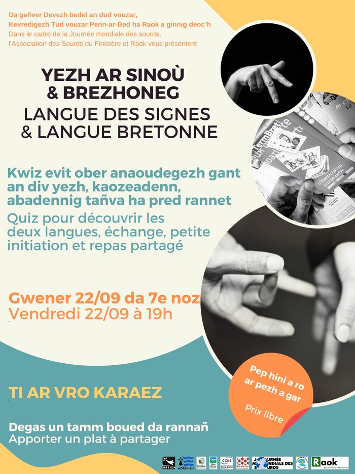 Soirée langue des signes & langue bretonne