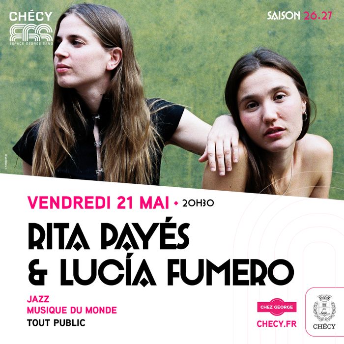Affiche, Rita Payés & Lucía Fumero - Saison Culturelle 26/27