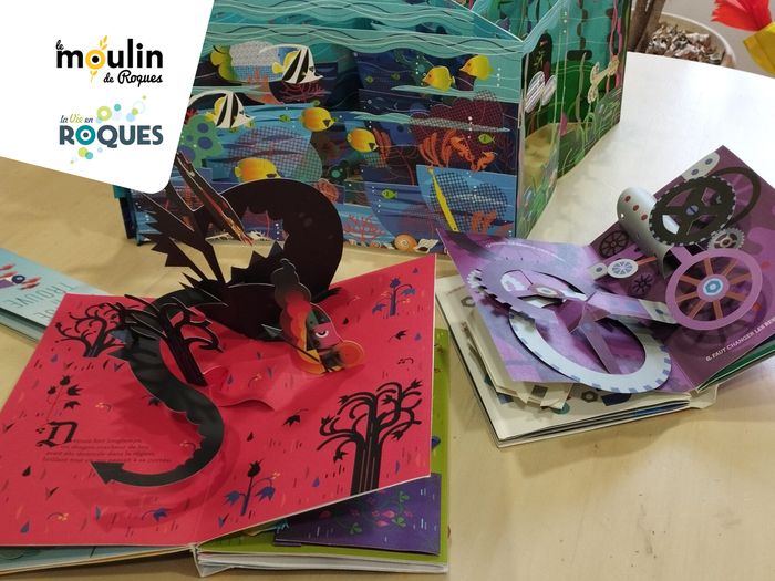 Mes vacances au Moulin – Atelier cartes postales animées