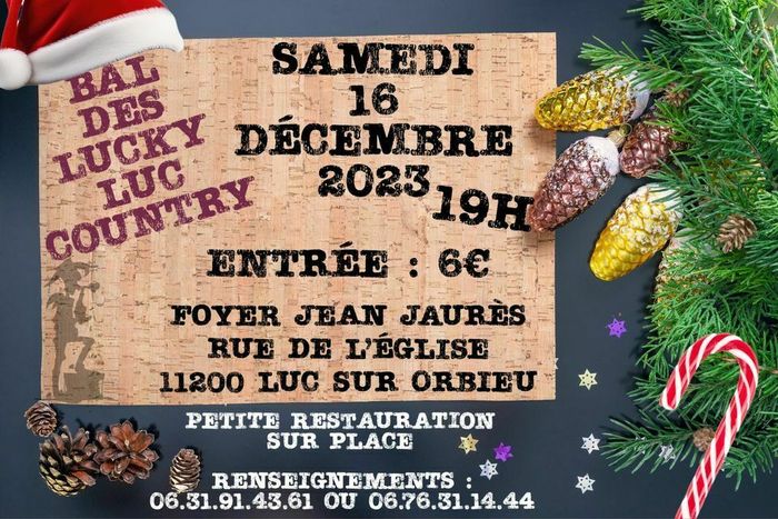 Bal de Noël des Lucky Luc Country