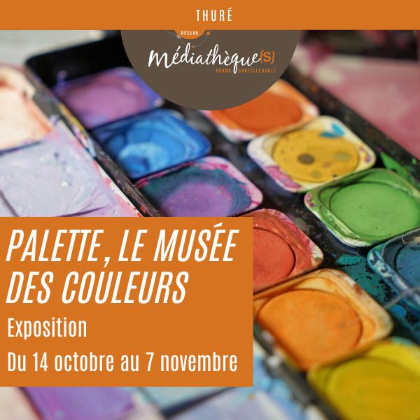 Exposition : Palette, le musée des couleurs