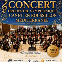 Concert Orchestre Symphonique Canet-en-Roussillon