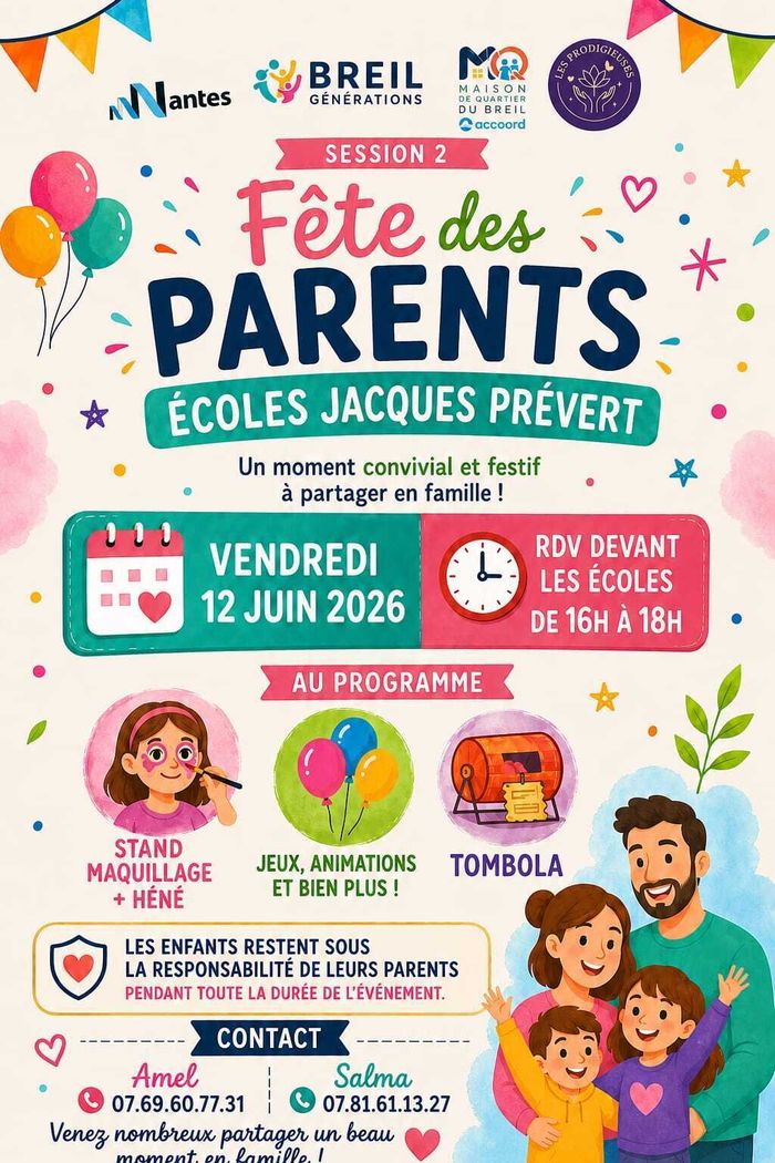 La fête des Parents de l'école Jacques Prévert