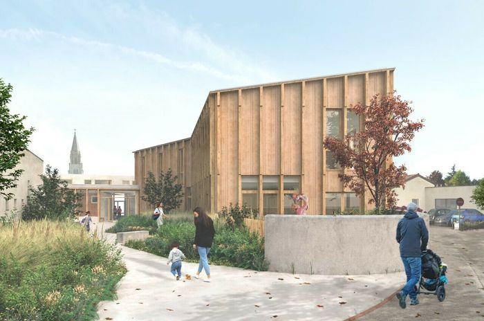 VISITE DE CHANTIER ● Maison de l’enfance ● Beaupréau-en-Mauges
