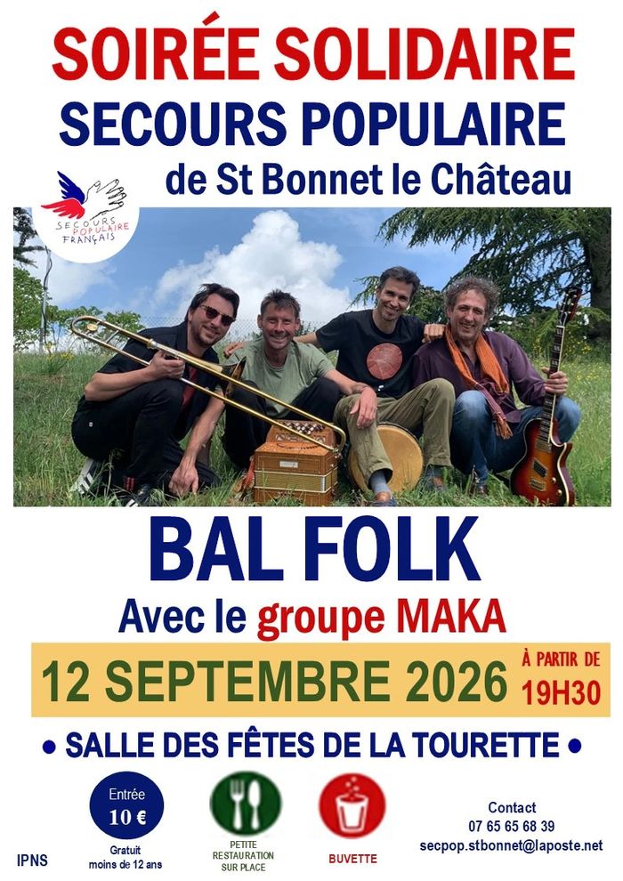 Bal folk solidaire du Secours populaire