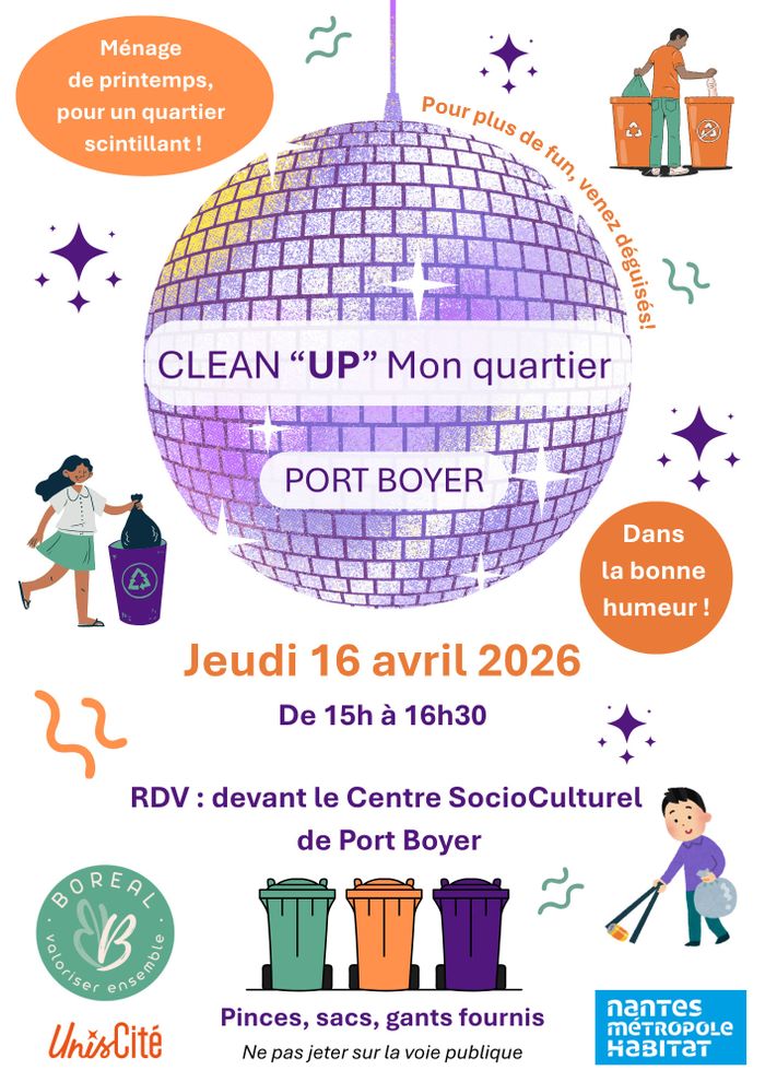 Grand Nettoyage Quartier Port Boyer