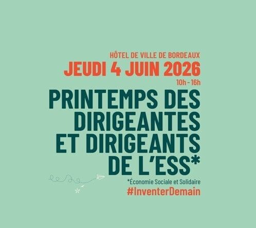 5ème Edition du Printemps des Dirigeantes et Dirigeants de l'ESS