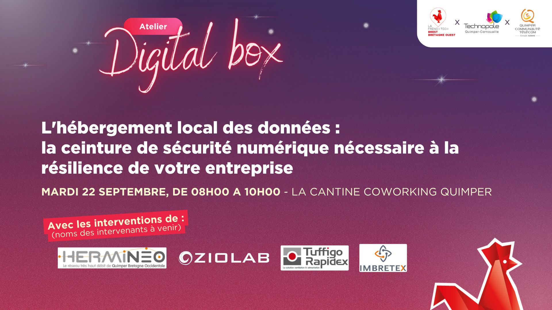 L'hébergement local des données