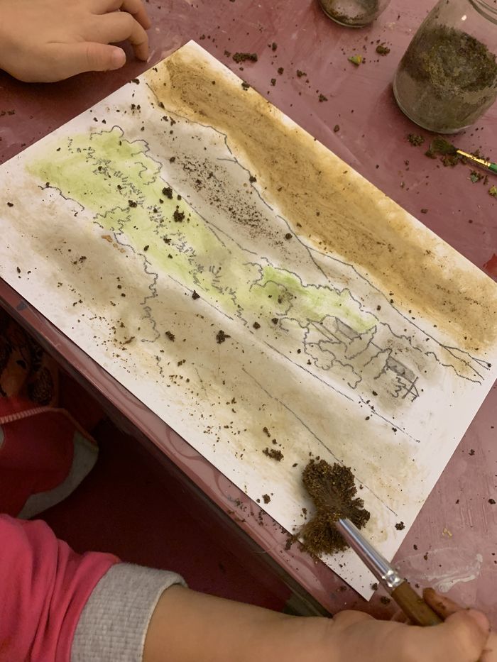 Atelier - Un paysage, des couleurs...