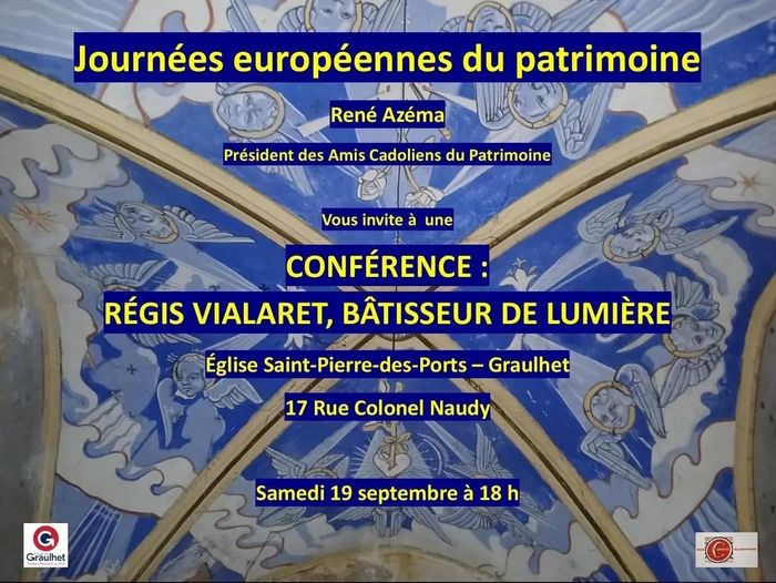 Conférence consacrée à la vie et à l’œuvre du Graulhétois Régis Vialaret