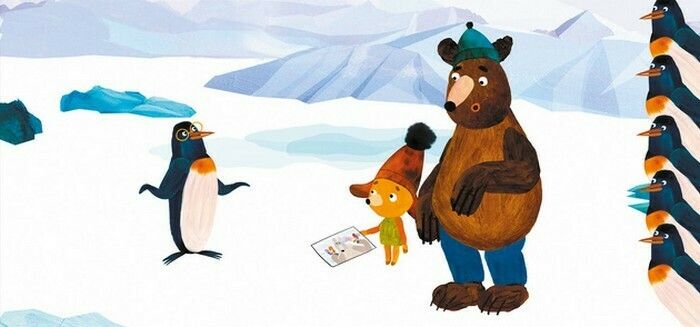 Les Ours gloutons au Pôle Nord