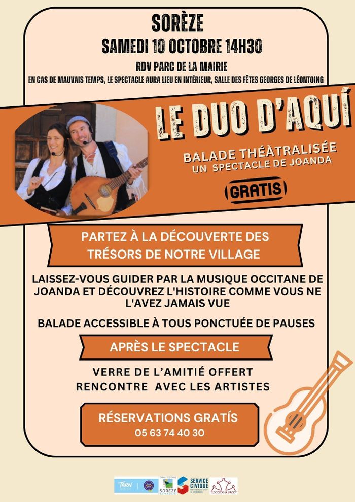 Affiche — Le Duo d’Aquí