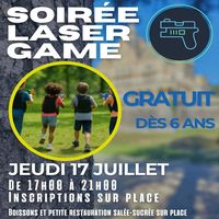 Les jeudis d’Aubiry : soirée lazer game