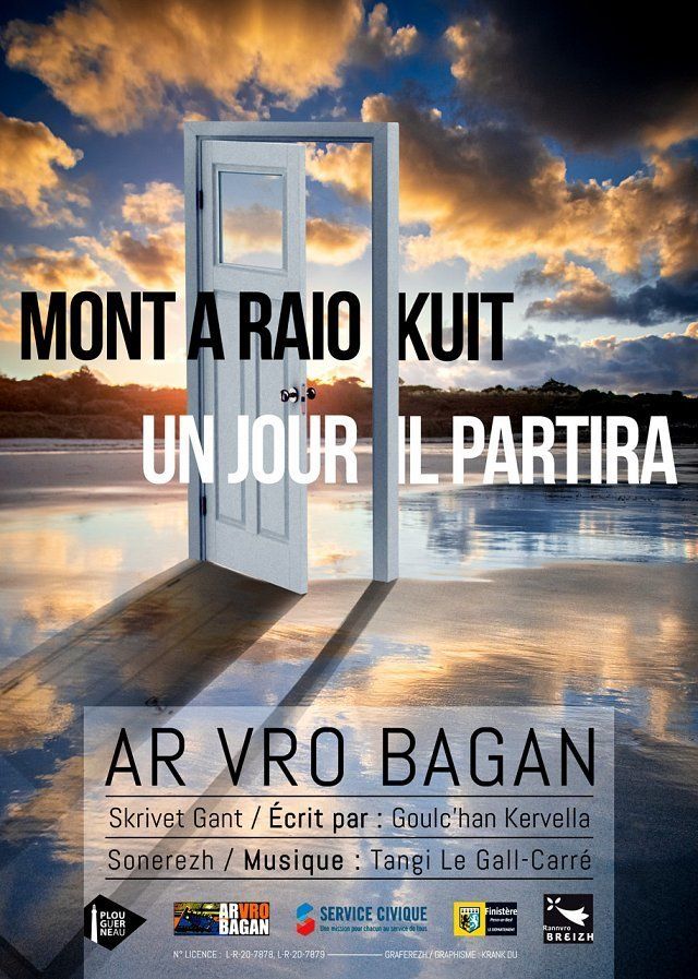 Théâtre : Mont a raio kuit, Un jour, il partira (pièce en français)