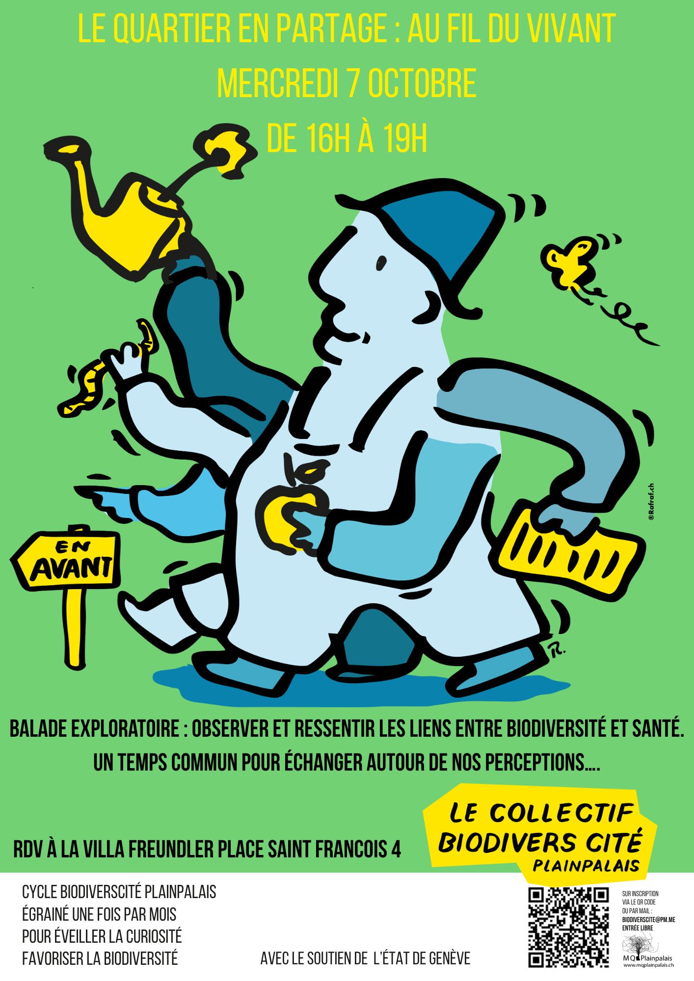Semaine de la Santé Mentale                                                                            LE QUARTIER EN PARTAGE, AU FIL DU VIVANT