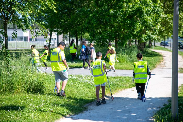 Clean walk dans le bas Cenon