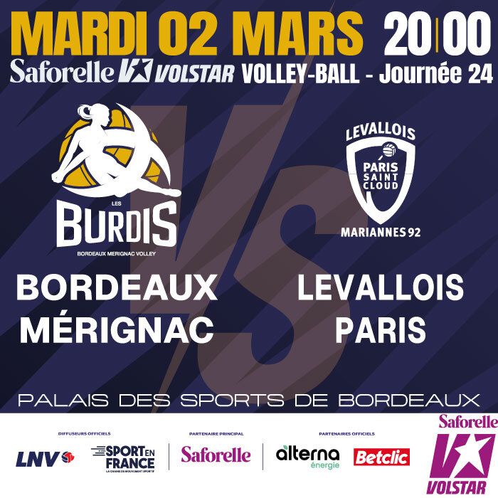 Volley - Burdis / Levallois-Paris