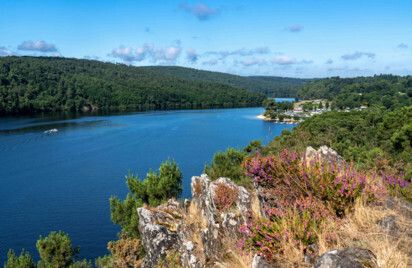 Rennes à la mer et au vert : Lac de Guerlédan