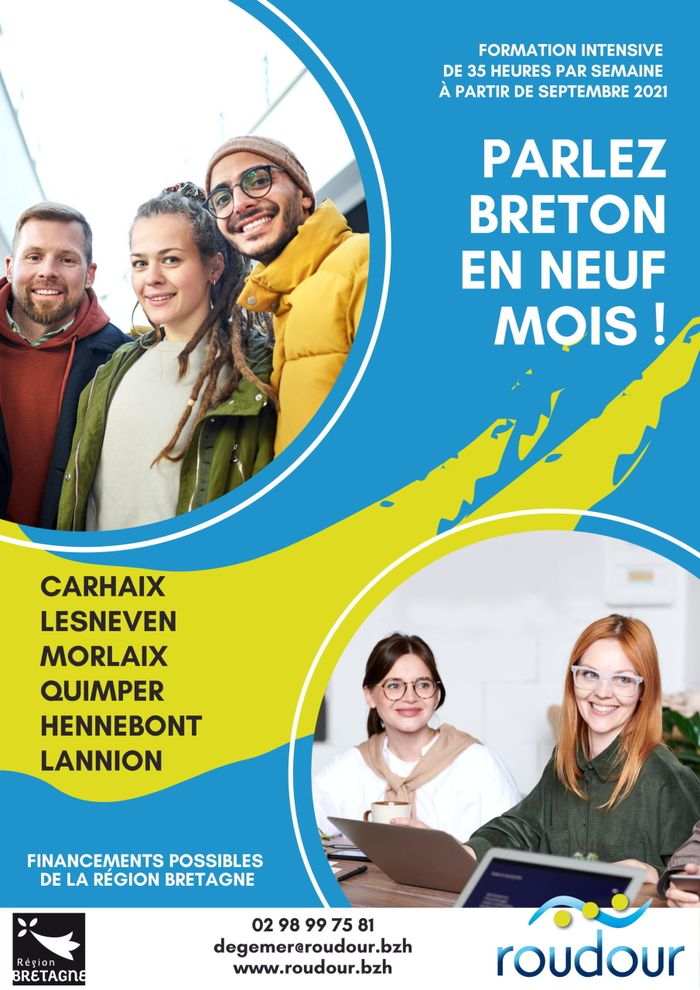 Réunion d'information formation au breton de 6/9 mois avec Roudour