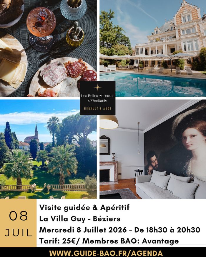 Visite et apéritif à la Villa Guy de Béziers