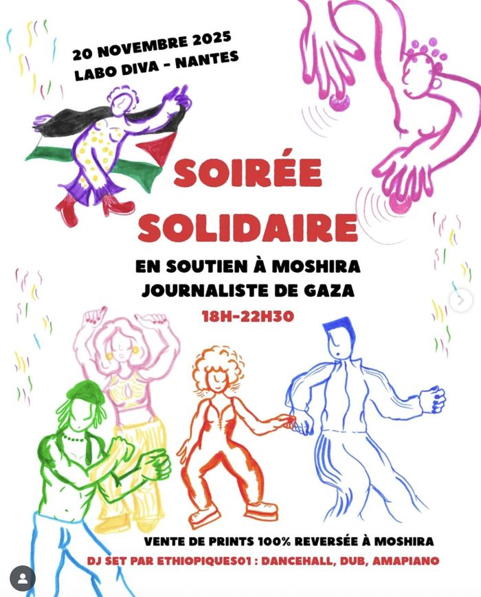 Soirée solidaire - en soutien à Moshira Tawfeq