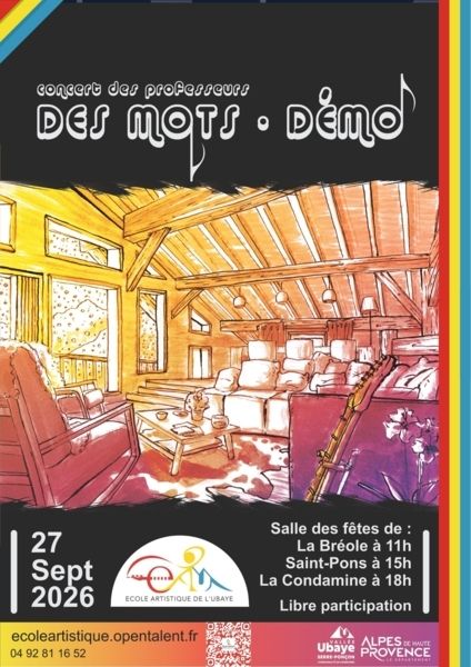 Démo des mots - E.A.U. Teachers' Concert
