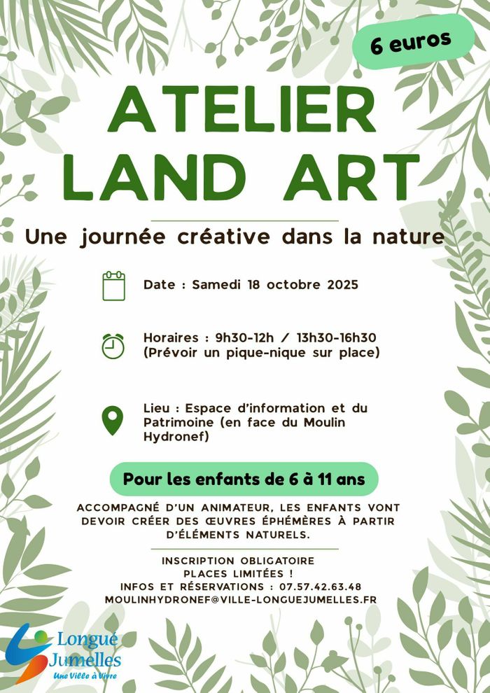 Journées Nationales de l’Architecture-🍃 Atelier Land Art