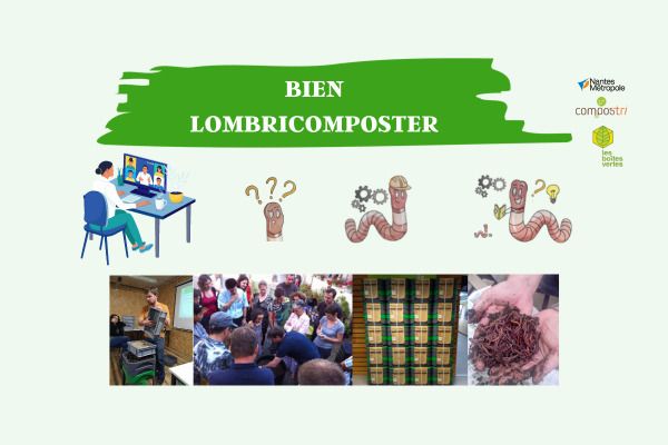 Atelier en visio : Bien lombricomposter