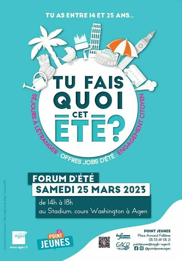Forum "Tu fais quoi cet été ?"