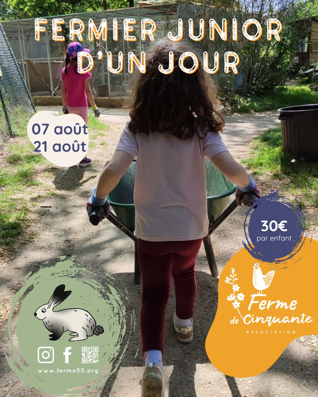 Fermier junior d'un jour