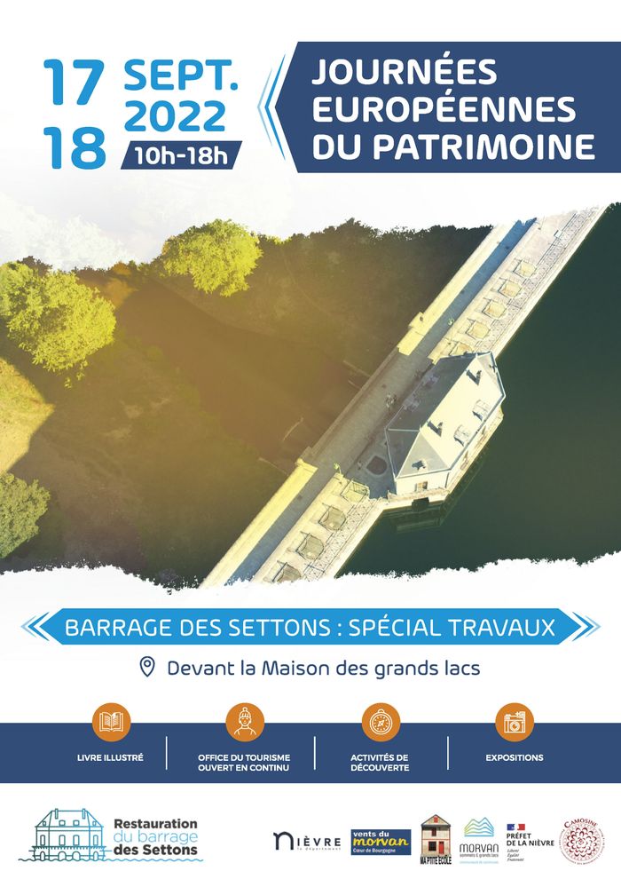 Barrage des Settons : spécial travaux