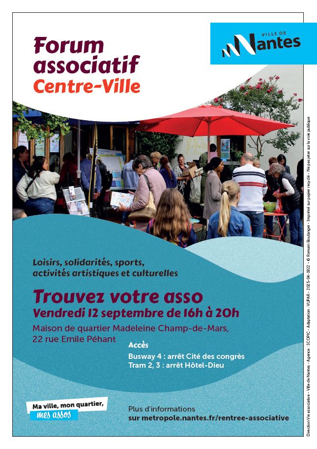 Forum des associations du quartier Centre-ville