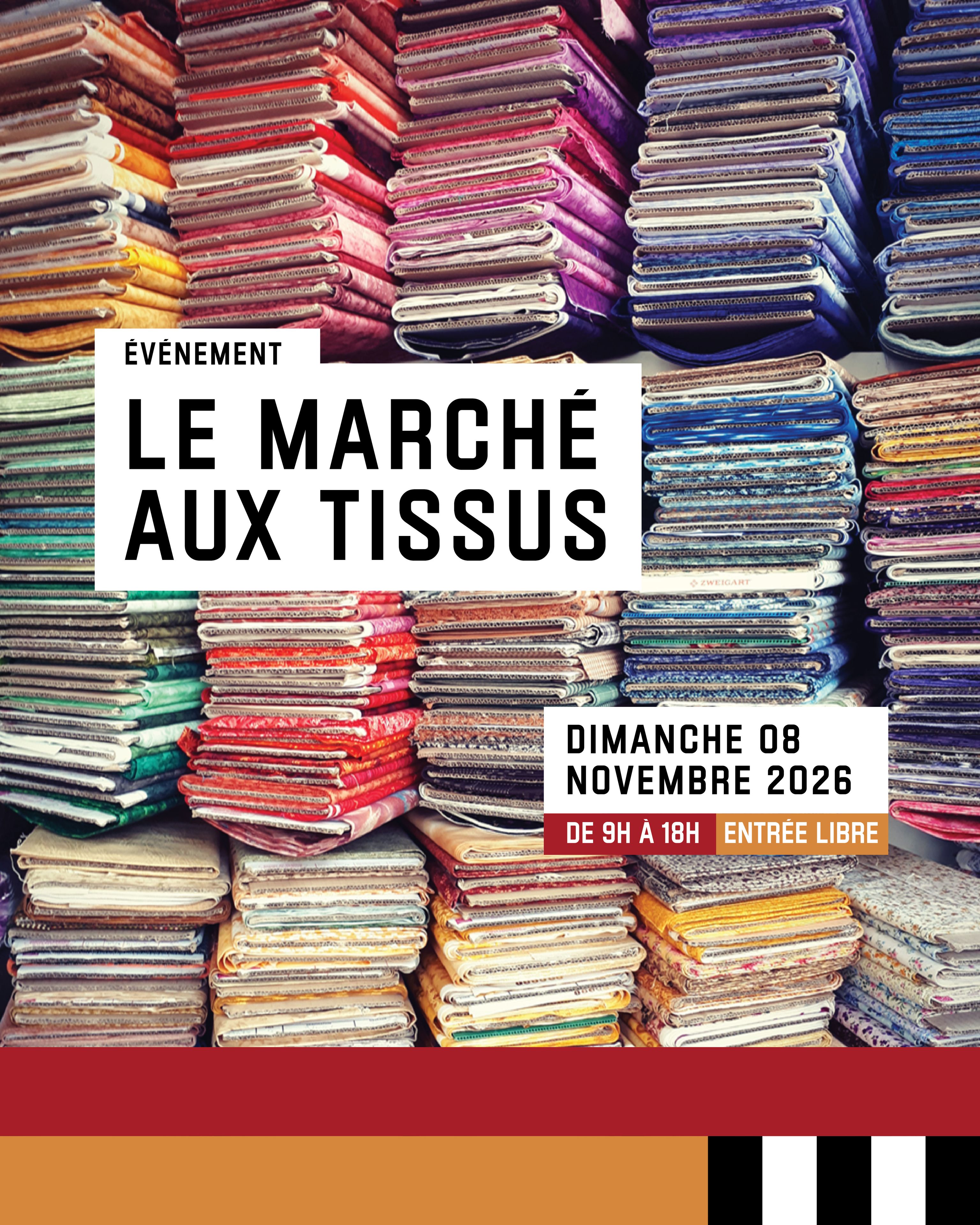 Le marché aux tissus 2026