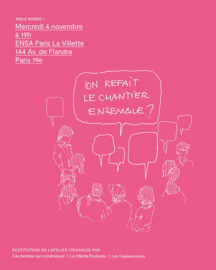 Ces femmes qui construisent : on refait le chantier ensemble ?