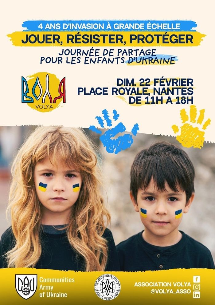 Jouer, résister, protéger : journée de partage pour les enfants d'Ukraine