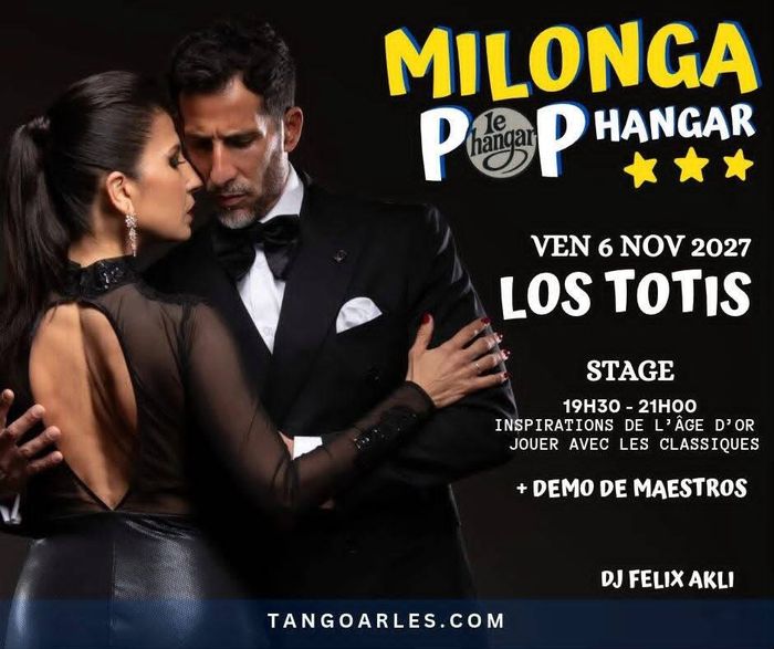 Affiche du prochain concert, Le Hangar