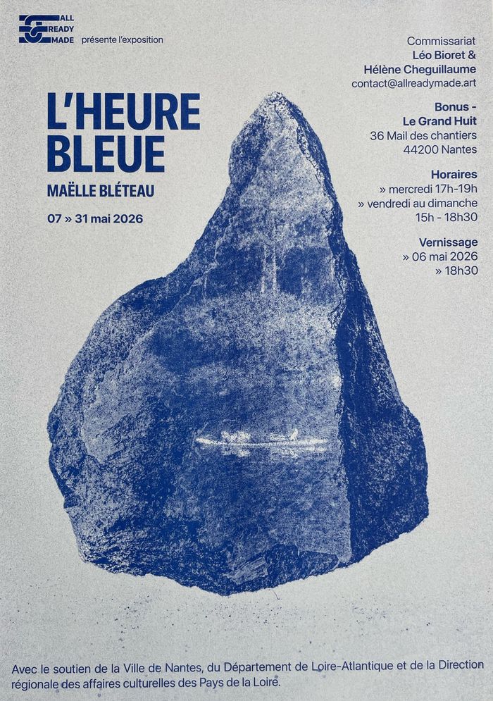 "L'heure bleue", une exposition de Maëlle Bléteau